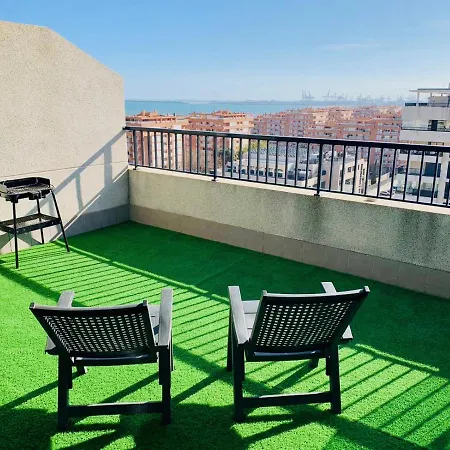 Non Stress Atico Duplex Con Vistas Al Mar Apartment Valencia Exterior photo